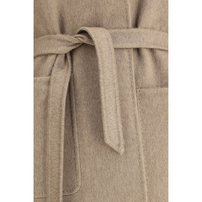 Max Mara Beige Cashmere Coat