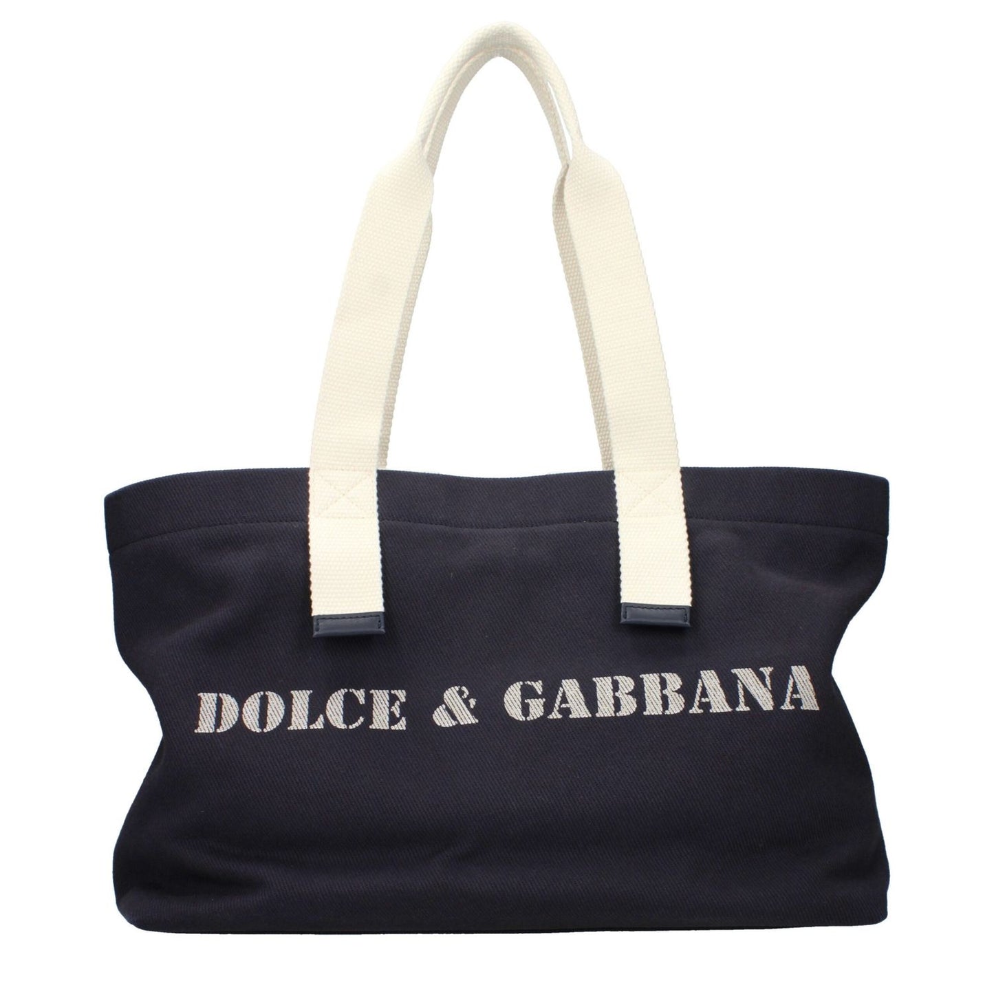 Dolce & Gabbana Blue Fabric Shoulder Bag
