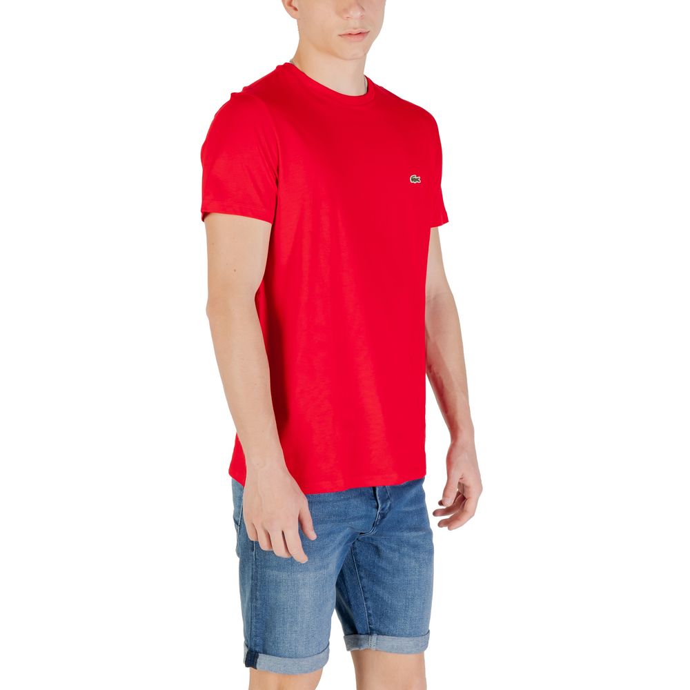 Lacoste Red Cotton Clothing