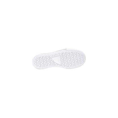 Converse Black And White Fabric Platform Sneakers