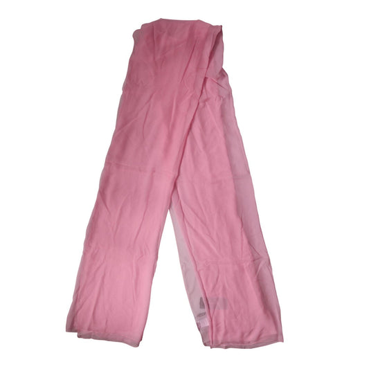Dolce & Gabbana Pink Silk Sash Neck Wrap Shawl Men Scarf