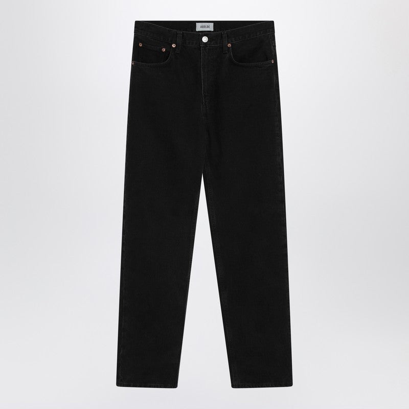 AGOLDE Black jeans in regenerated denim A6731683/Q_AGOLD-KBR_310