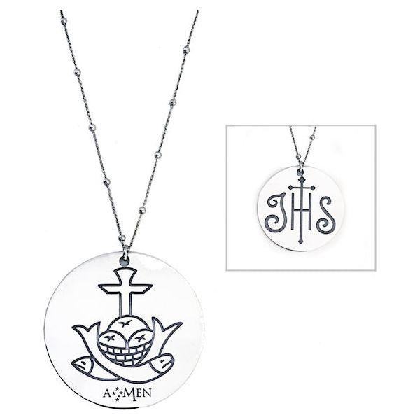 AMEN Mod. IHS - PANI&PESCI GRANDE 55mm