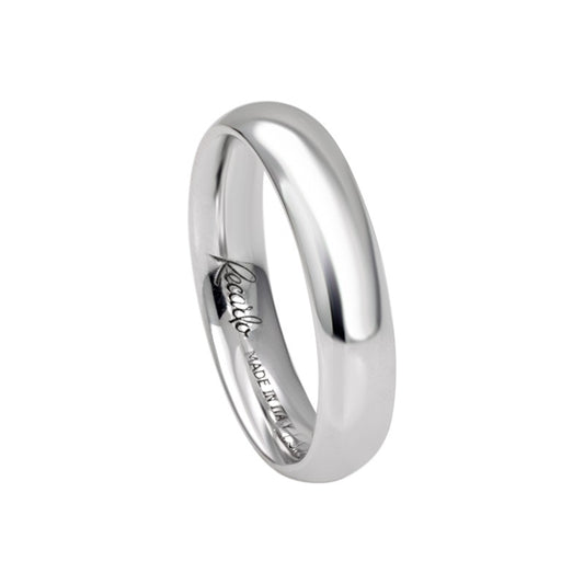 ANELLI RECARLO MOD. W14FL001_BH-21 elegant silver band ring with engraved details