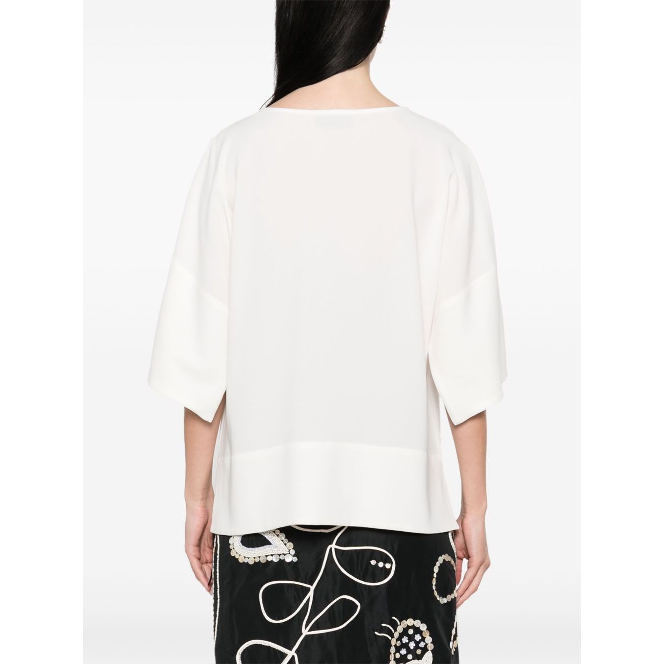 Alberto Biani Blouse with teardrop opening Shirts