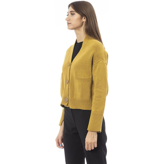 Alpha Studio Sweaters AD8631EE_9002SENAPE:401279