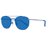 BENETTON MOD. BE7014 54686 unisex sunglasses in blue with sleek metal frame design.