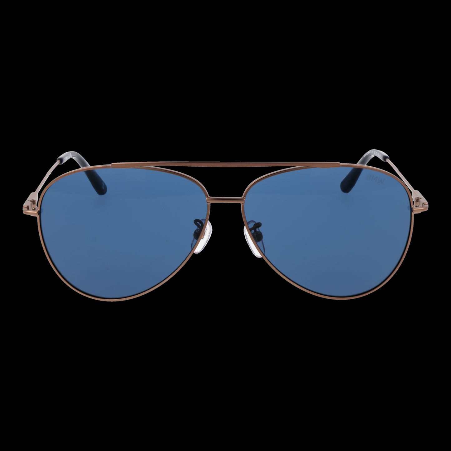 BMW MOD. BW0045-H 6235V gent sunglasses with blue lenses and metal frame, perfect for stylish and modern looks.