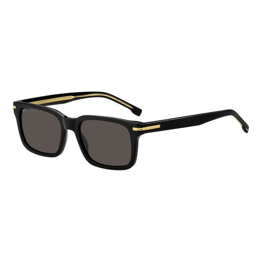 Gent sunglasses model BOSS MOD. BOSS 1628_S with black frame and lenses.