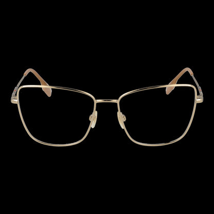 Unisex glasses BURBERRY MOD. 0BE1367 531338 with gold frames, front view