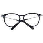 Bally Black Women Glasses Frame in full-rim square style with black plastic frame and demo lenses, size 53-16-145.