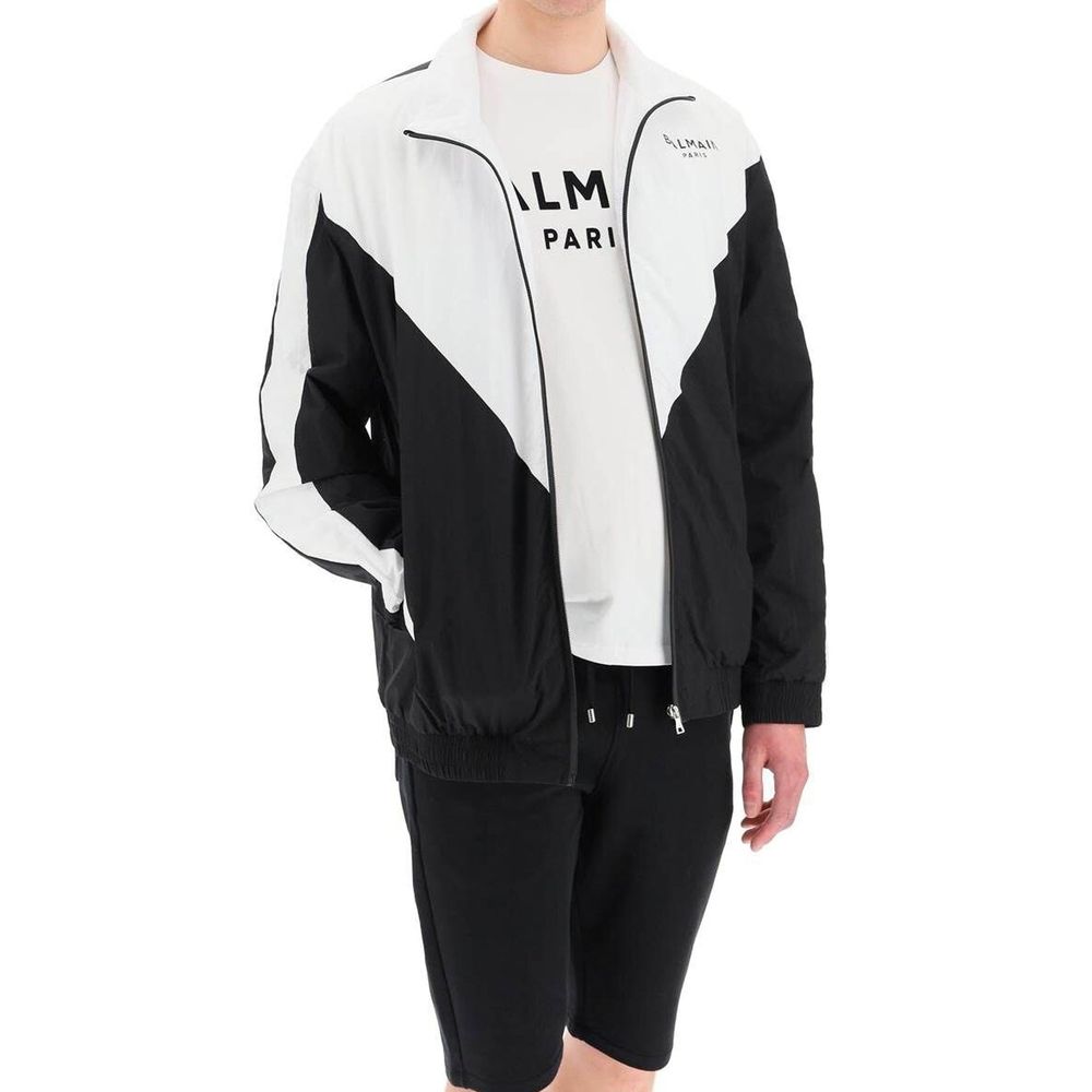 Balmain Black Polyamide Shell Jacket 1728,75611013280,Balmain,Black,Clothing,IT50 | L,Jackets & Coats - Clothing,Men,New with tags,Shell Jackets - Jackets & Coats - Clothing