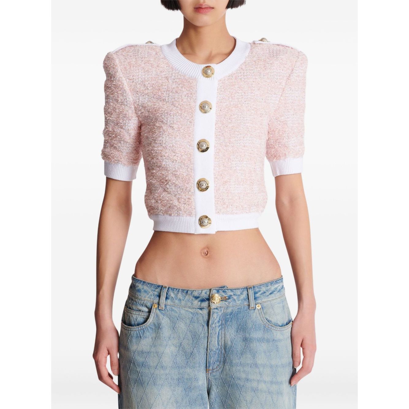 Balmain Cropped cardigan