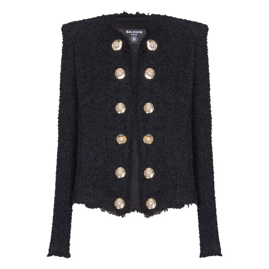 Balmain Edge-to-edge tweed jacket