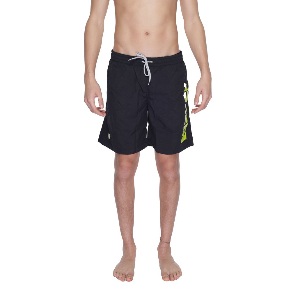 Blauer Black Polyamide Swim Shorts