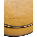 Brunello Cucinelli Light Brown Leather Logo Waist Strap Sling Bag Brunello Cucinelli Dark Khaki