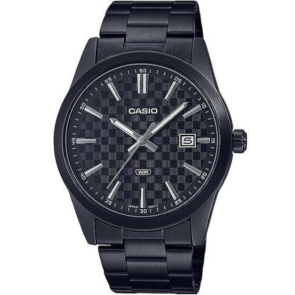 CASIO COLLECTION Mod. DATE - CARBON LOOK - BLACK