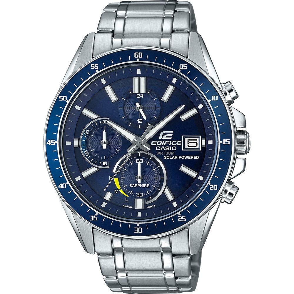 CASIO EDIFICE SLIM Mod. SOLAR POWERED CHRONOGRAPH - BLUE EFS-S510D-2AVUEF