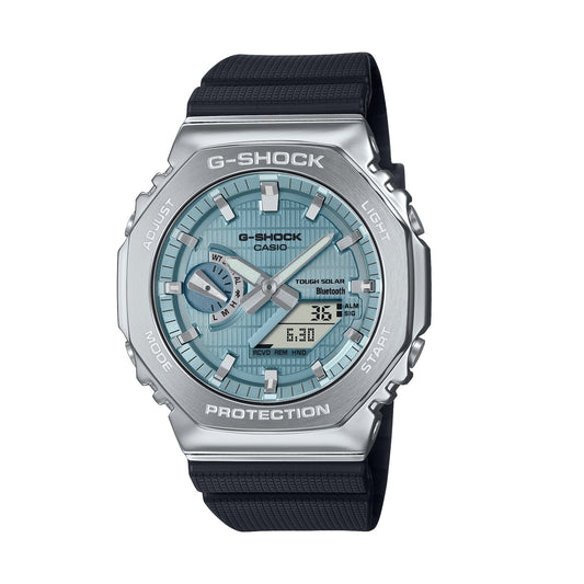 CASIO G-SHOCK Mod. G-STEEL Bluetooth® - LIGHT BLUE GBM-2100A-1A2ER