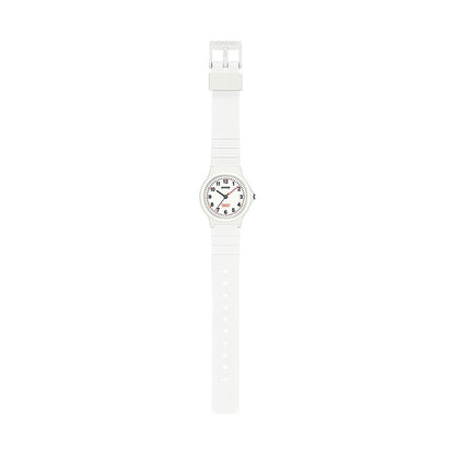 CASIO TIMELESS COLLECTION Mod. POP - BIO RESIN STRAP - WHITE ladies wristwatch with quartz movement and official packaging.