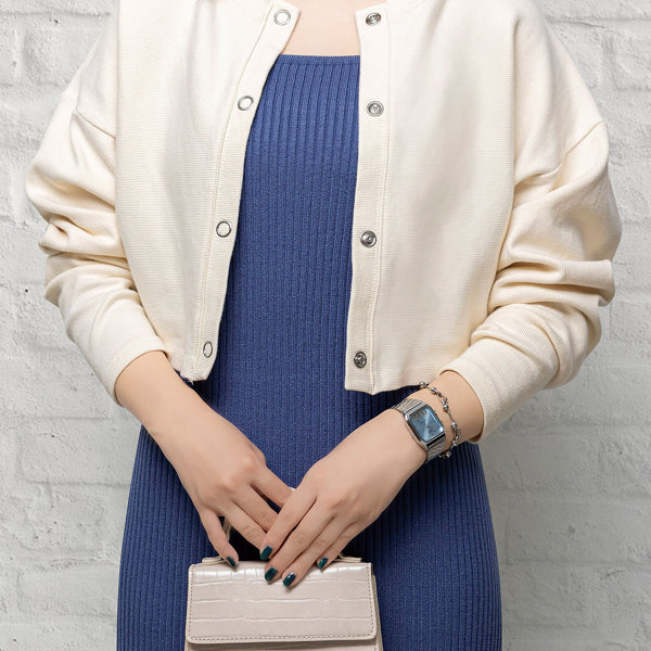 CASIO VINTAGE Mod. EDGY COLLECTION SUNRAY DIAL - LIGHT BLUE