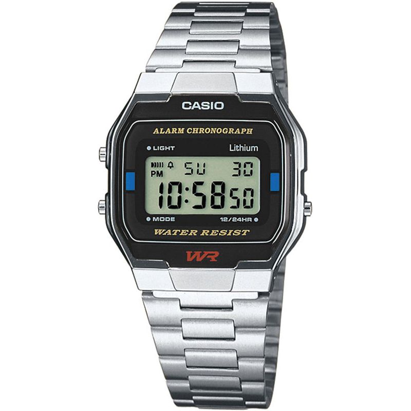CASIO VINTAGE Mod. ICONIC - CLASSIC SILVER WATCHES