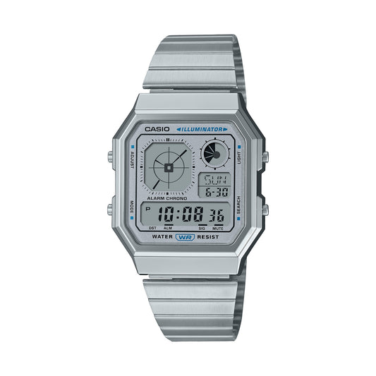 CASIO VINTAGE Mod. RETRO FUTURE EDGY COLLECTION - SILVER WATCHES