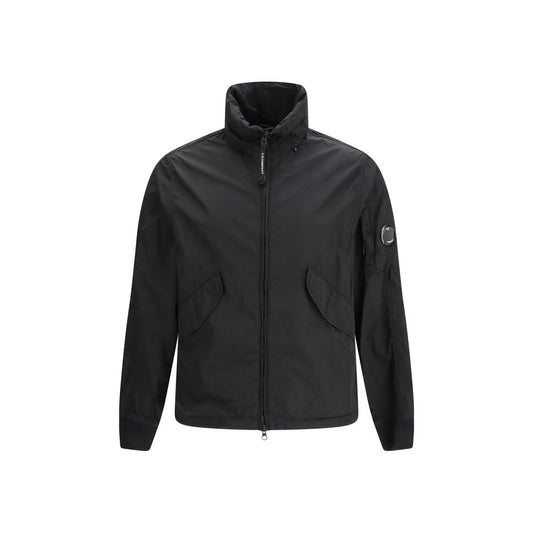C.P. Company Black Polyamide Shell Jacket 1728,72470364320,Black,C.P. Company,Clothing,Jackets & Coats - Clothing,M,Men,New with tags,S,Shell Jackets - Jackets & Coats - Clothing,XL