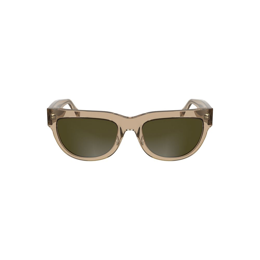 Calvin Klein Brown Acetate Women Sunglasses with chic square lenses and durable frame for a stylish fashion statement.