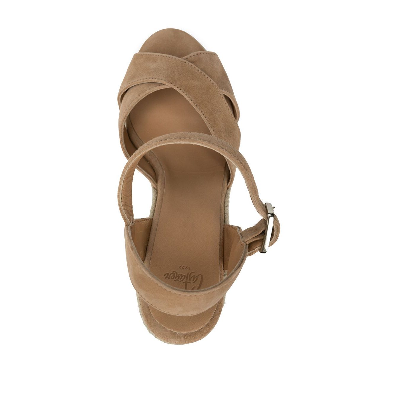 Castañer Castaner Flat shoes Brown Espadrilles