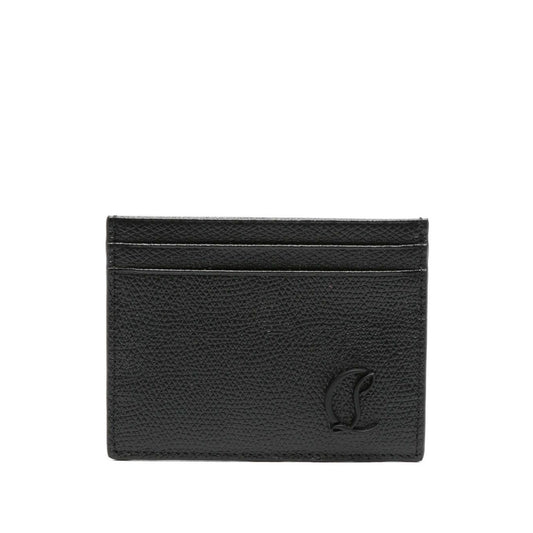 Christian Louboutin Mooncrest leather card case