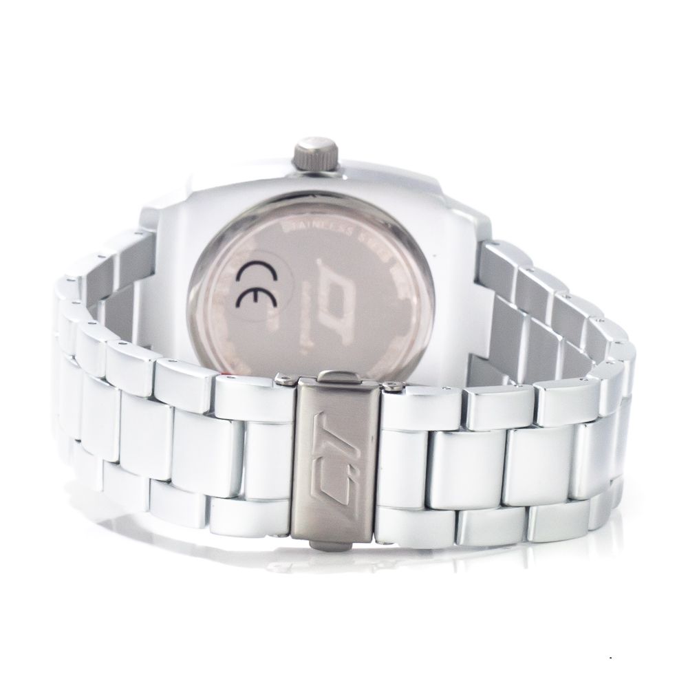 Chronotech Silver Aluminum Dress Watch