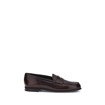 Church's Brown Calf Leather Bos Taurus Slip-On Loafers