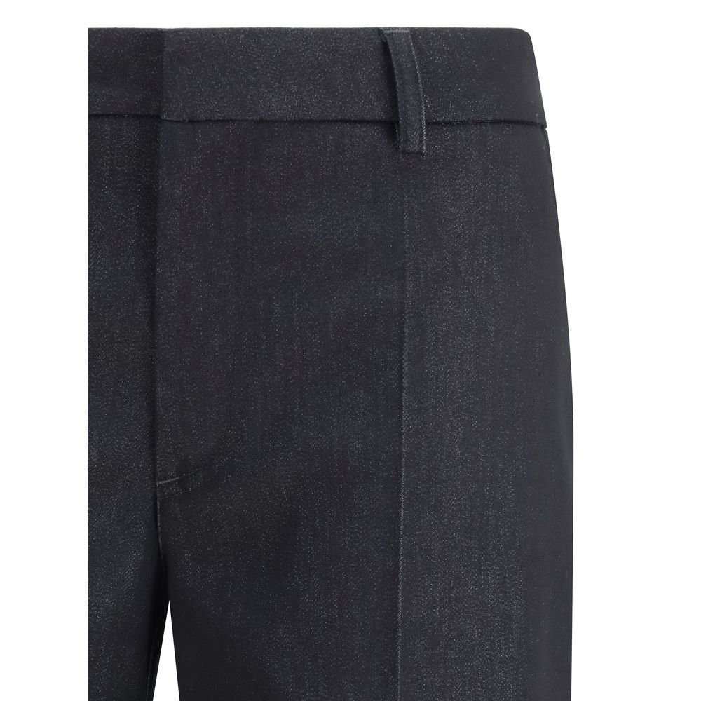 Darkpark Black Polyester Flared Pants 1728,26,27,72470364320,Black,Clothing,Darkpark,Flared Pants - Pants - Clothing,New with tags,Pants - Clothing,Women