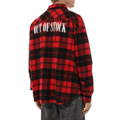 Diego Venturino Red Cotton Men Jacket