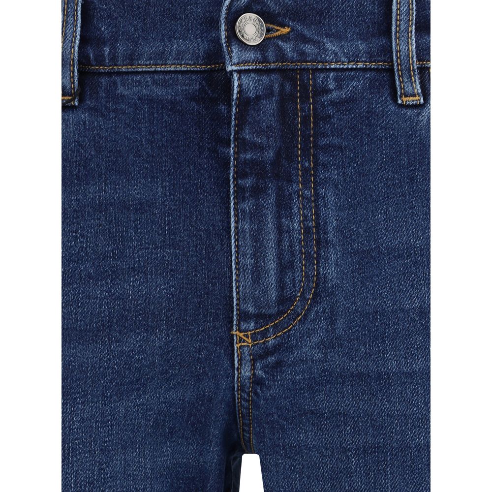 Dolce & Gabbana Blue Cotton Jeans Denim