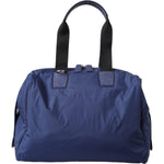 Dolce & Gabbana Blue Nylon Calfskin Hand Shoulder Duffel Bag BAG1484