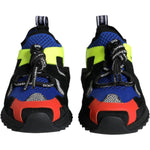 Dolce & Gabbana Multicolor Mesh Sorrento Trekking Sneakers Shoes LA11500-38