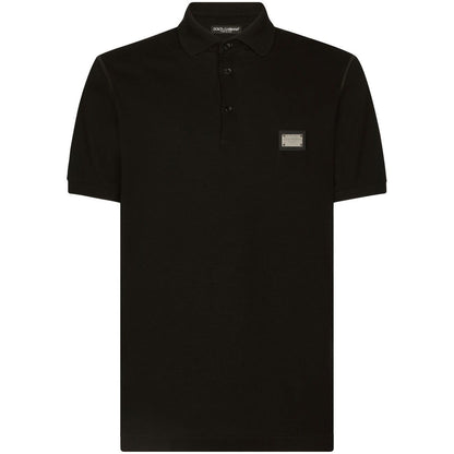 Dolce & Gabbana Logo cotton polo shirt