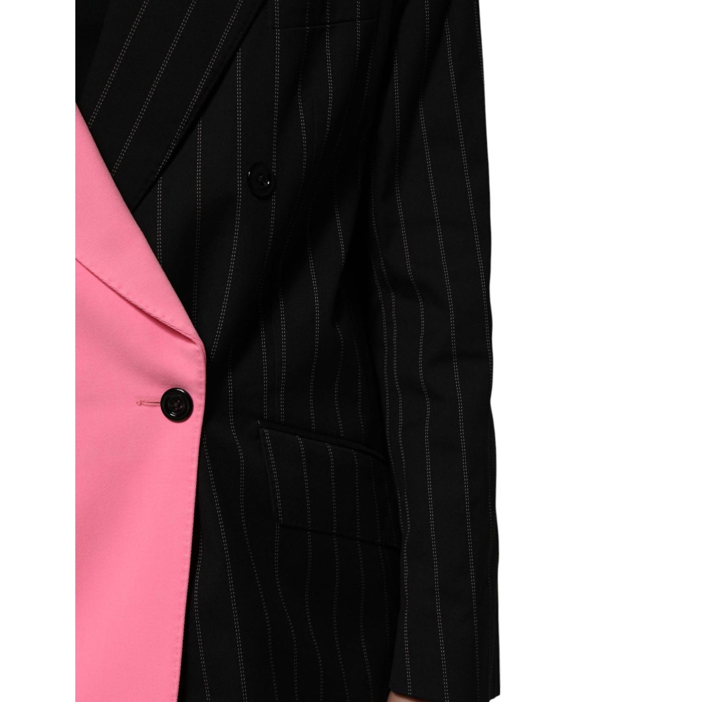 Dolce & Gabbana Multicolor Patchwork Embellished Coat Jacket