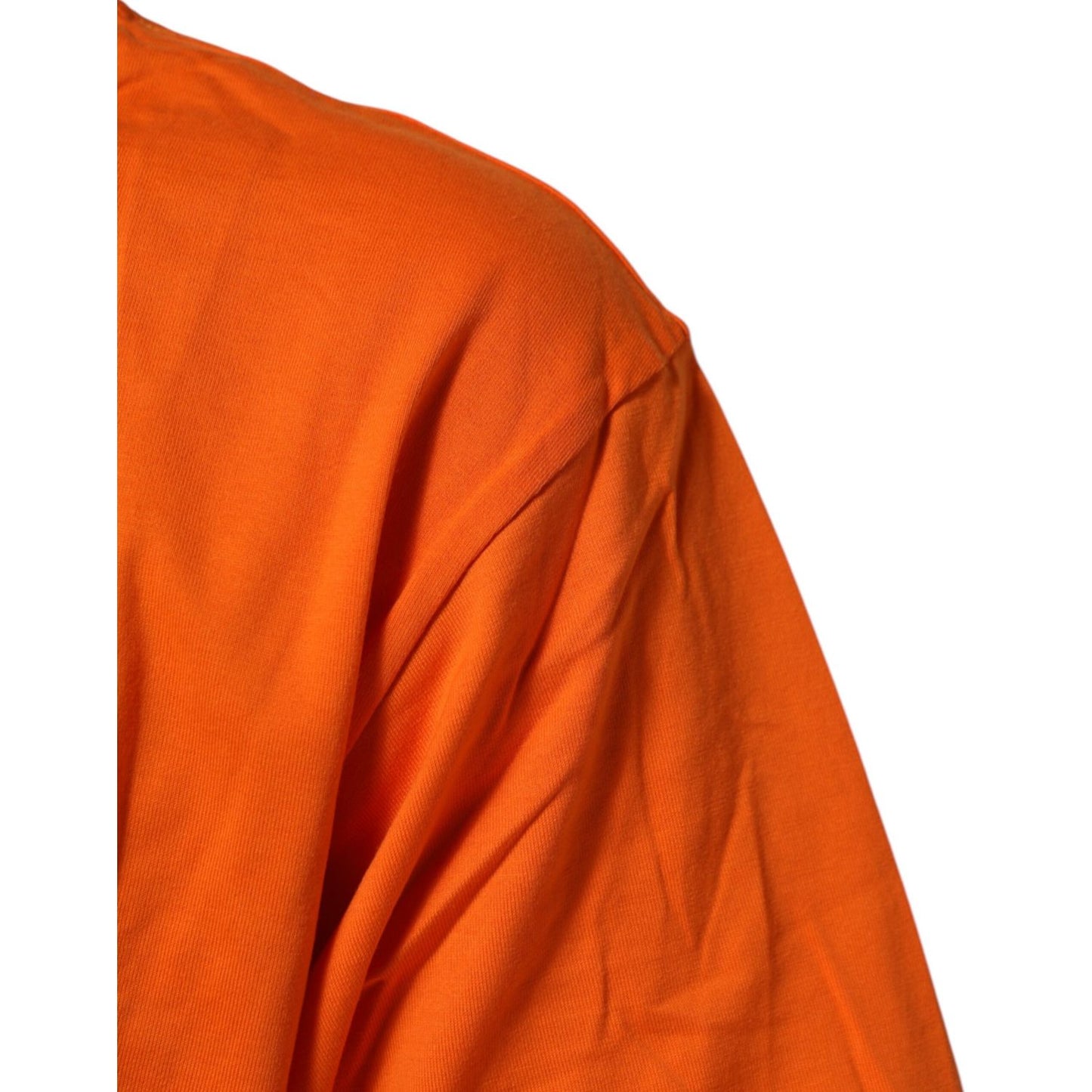Dolce & Gabbana Orange DGVIB3 Crew Neck Short Sleeves T-shirt