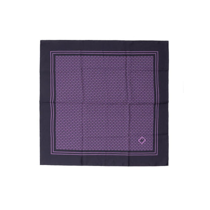 Dolce & Gabbana Purple Silk Pocket Square