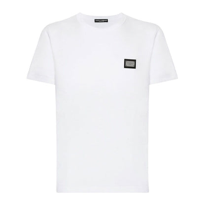 Dolce & Gabbana logo-tag Cotton T-shirt Topwear