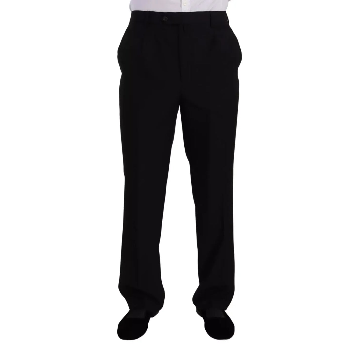 Domenico Tagliente Blue Polyester Single Breasted Formal 2 Piece Suit