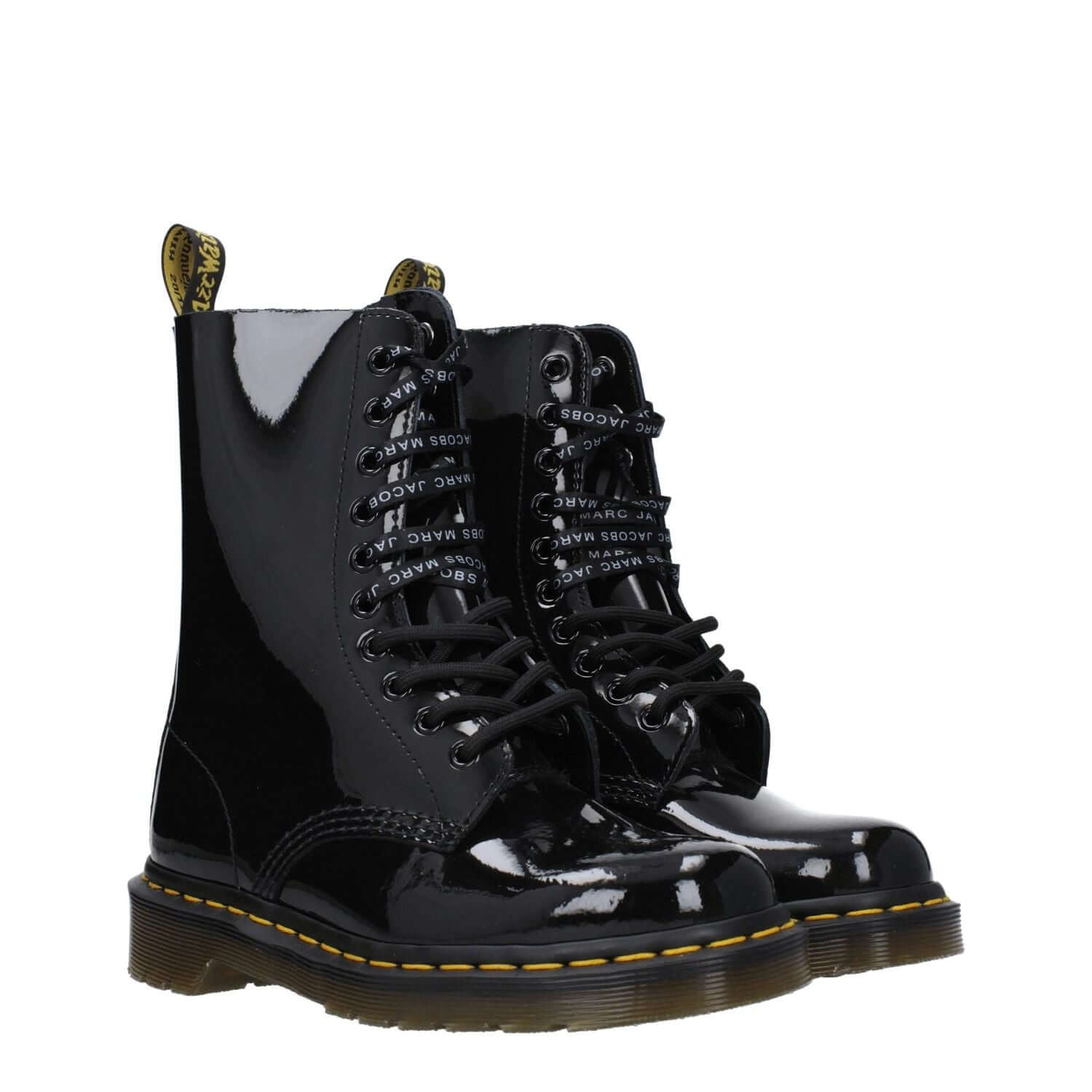 Dr. Martens Black Leather Ankle Boots