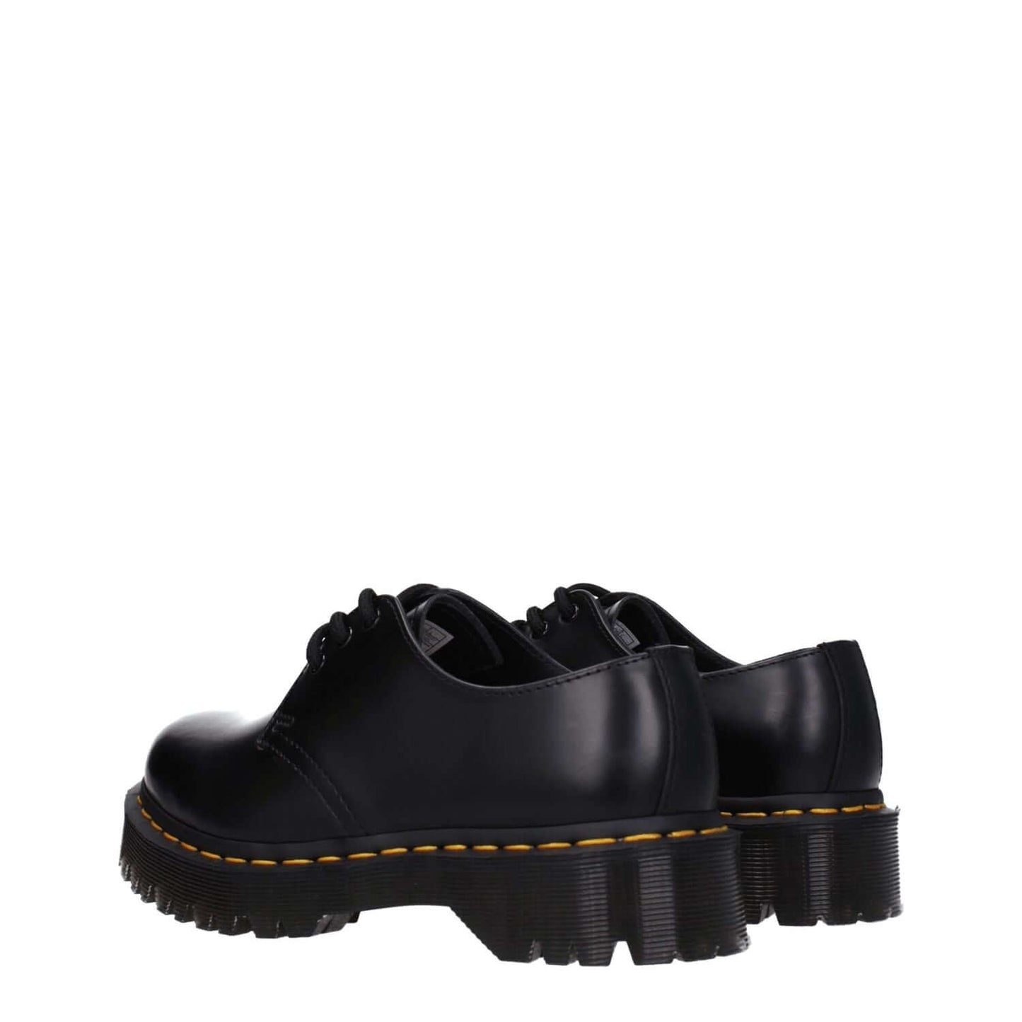 Dr. Martens Black Leather Oxfords And Derbies