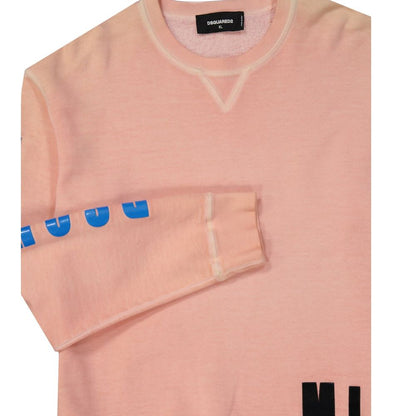 Dsquared² Orange Cotton Sweatshirt
