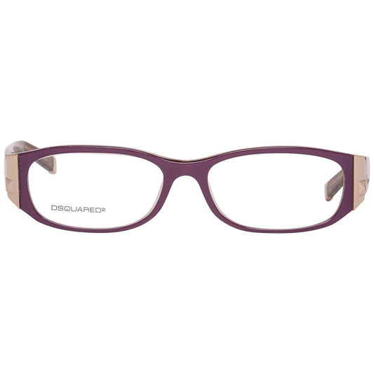 Dsquared² Purple Plastic Frames, women's glasses model DQ5053-081-53 with dimensions 53/15/130mm, purple plastic design.