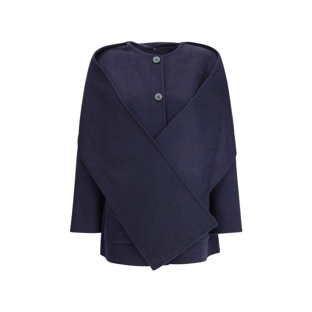 Dynamis Studio Blue Wool Coat