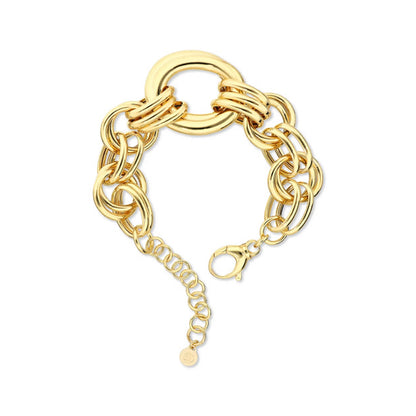 ETRUSCA JEWELS JEWELRY Mod. WSET00893.YG gold bracelet with chain design
